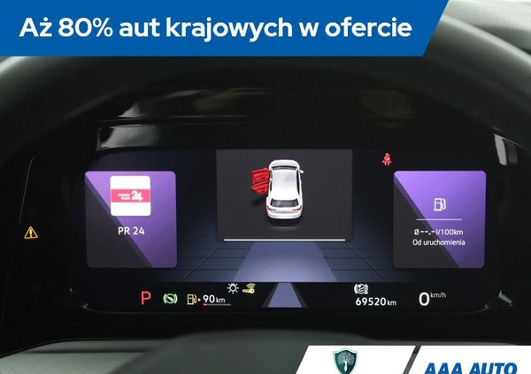 Volkswagen Golf cena 80000 przebieg: 69519, rok produkcji 2021 z Lipno małe 232